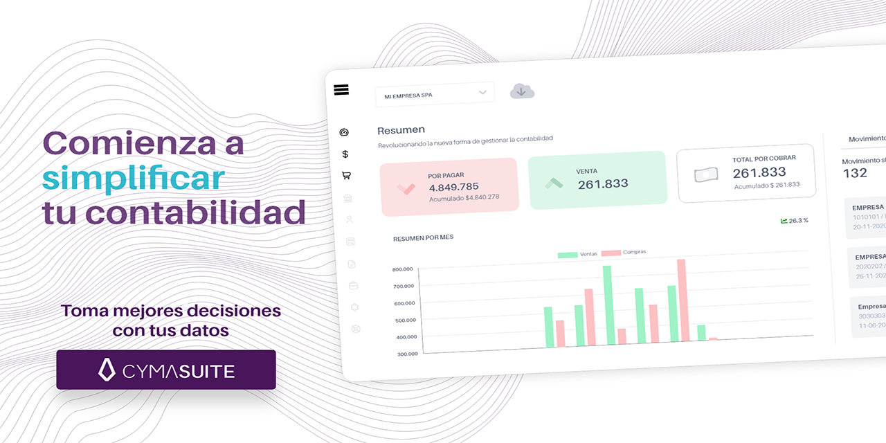 Cymasuite Sistema de gestión contable para pequeñas y grandes empresas